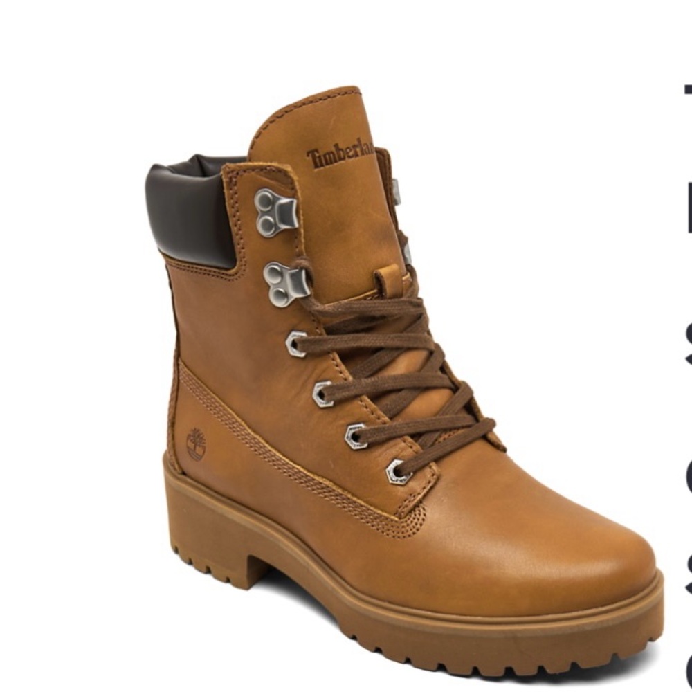 NEW - TIMBERLAND Women's Carnaby Cool 6 Inch Hiking Boots from Finish Line